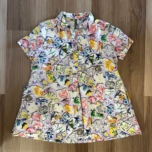 Anthro Pollie Swing Dress